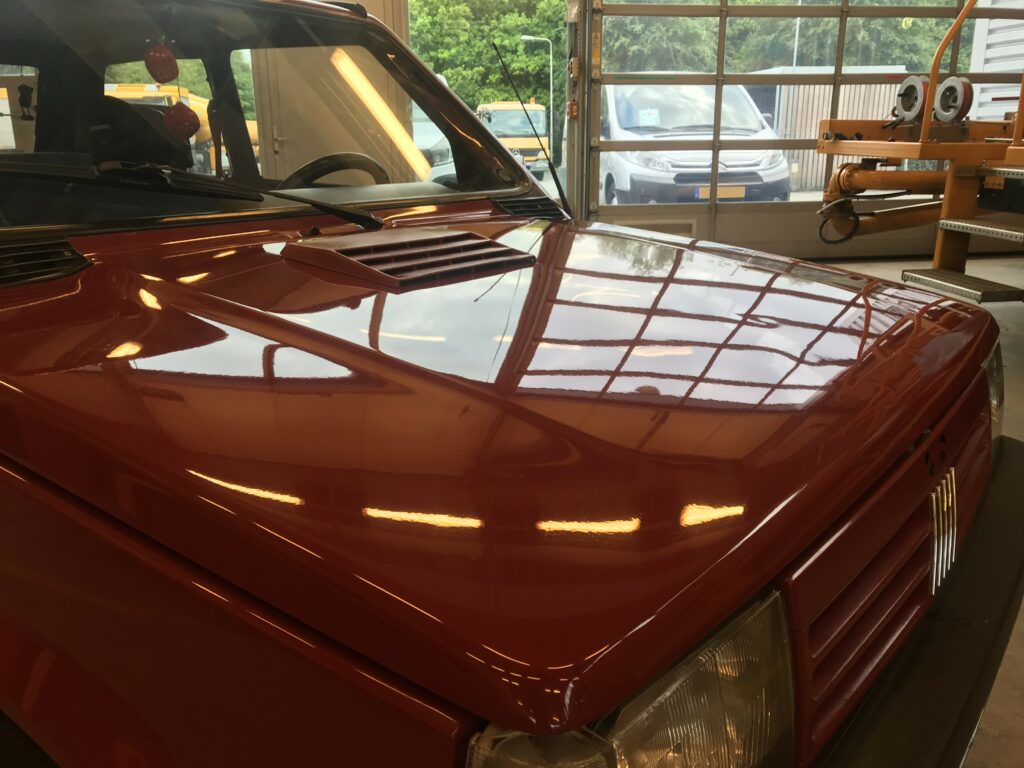 Fiat Panda motorkap na